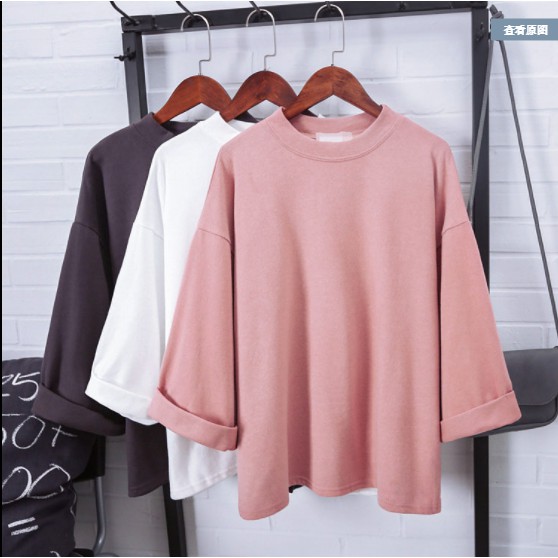 Oversize Long Sleeve Shirt Shopee Malaysia