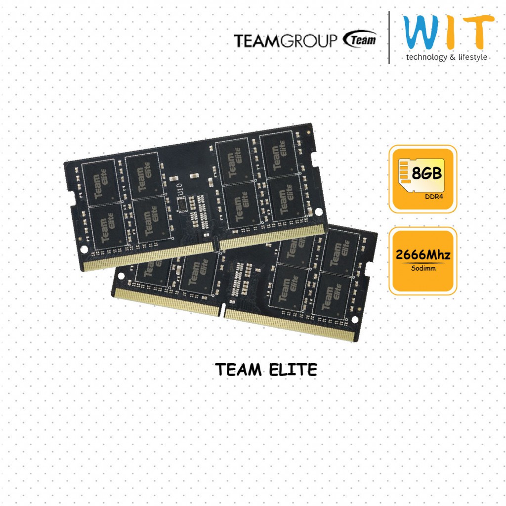 TEAM ELITE Laptop Ram -8GB DDR4 Sodimm 2666Mhz