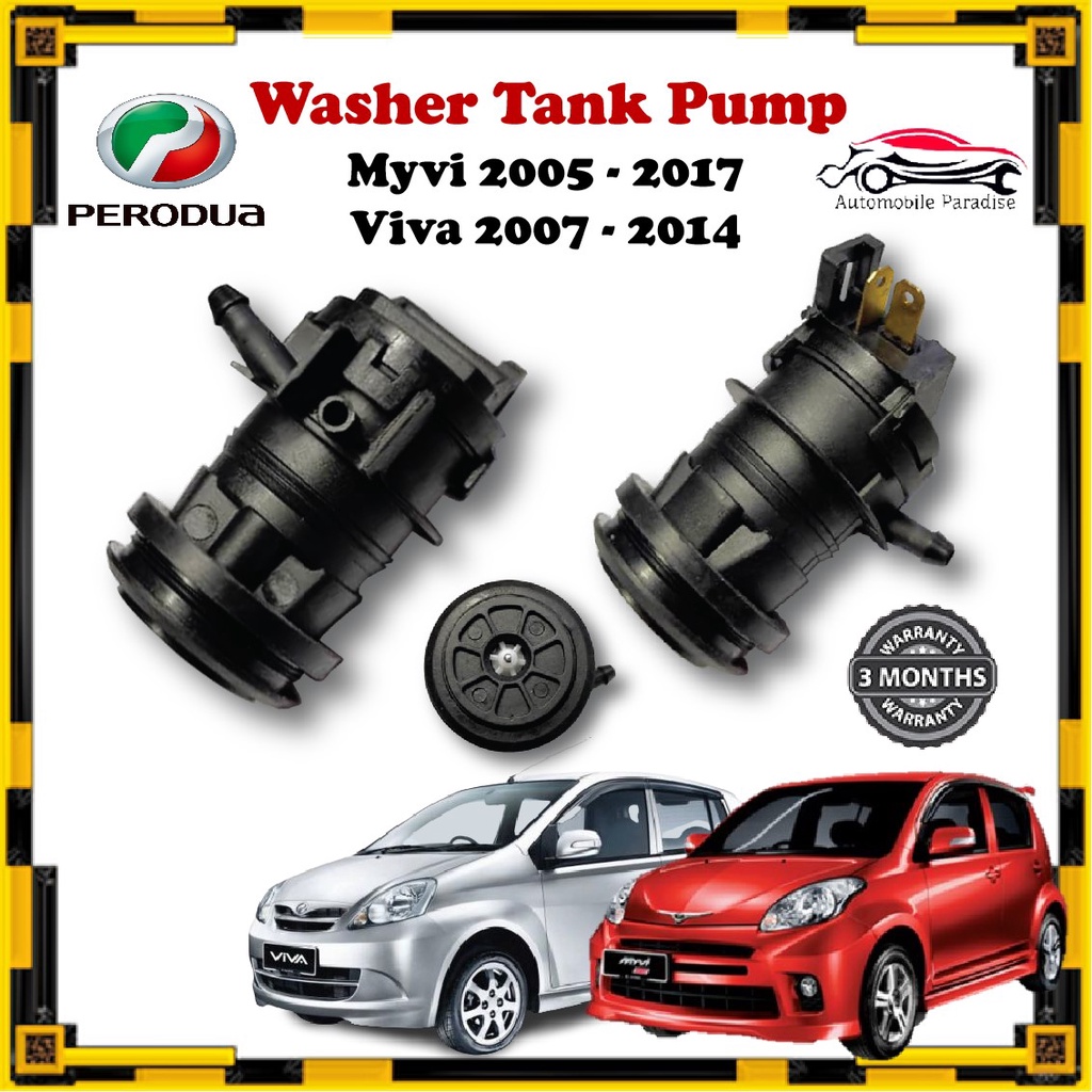 Windshield Washer Tank Pump Motor Perodua Myvi Viva ( Malaysia Ready