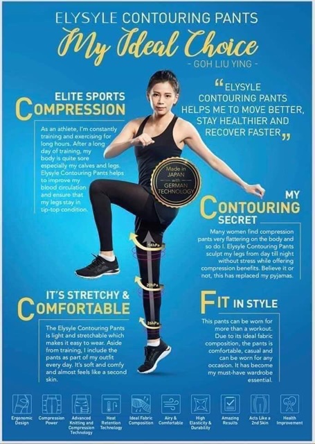 Elysyle Contouring Pants | Shopee Malaysia