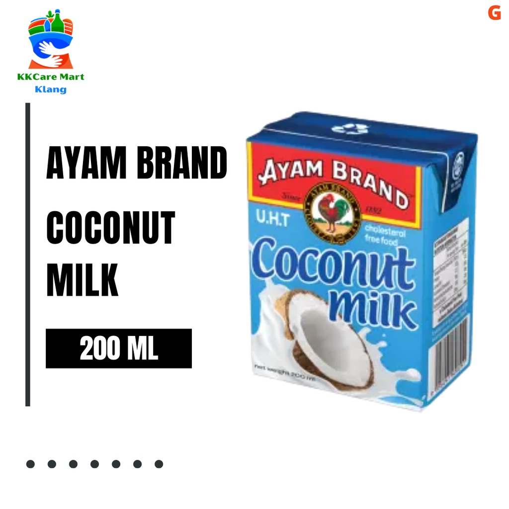 Ayam Brand Coconut Milk 200ML Shopee Malaysia