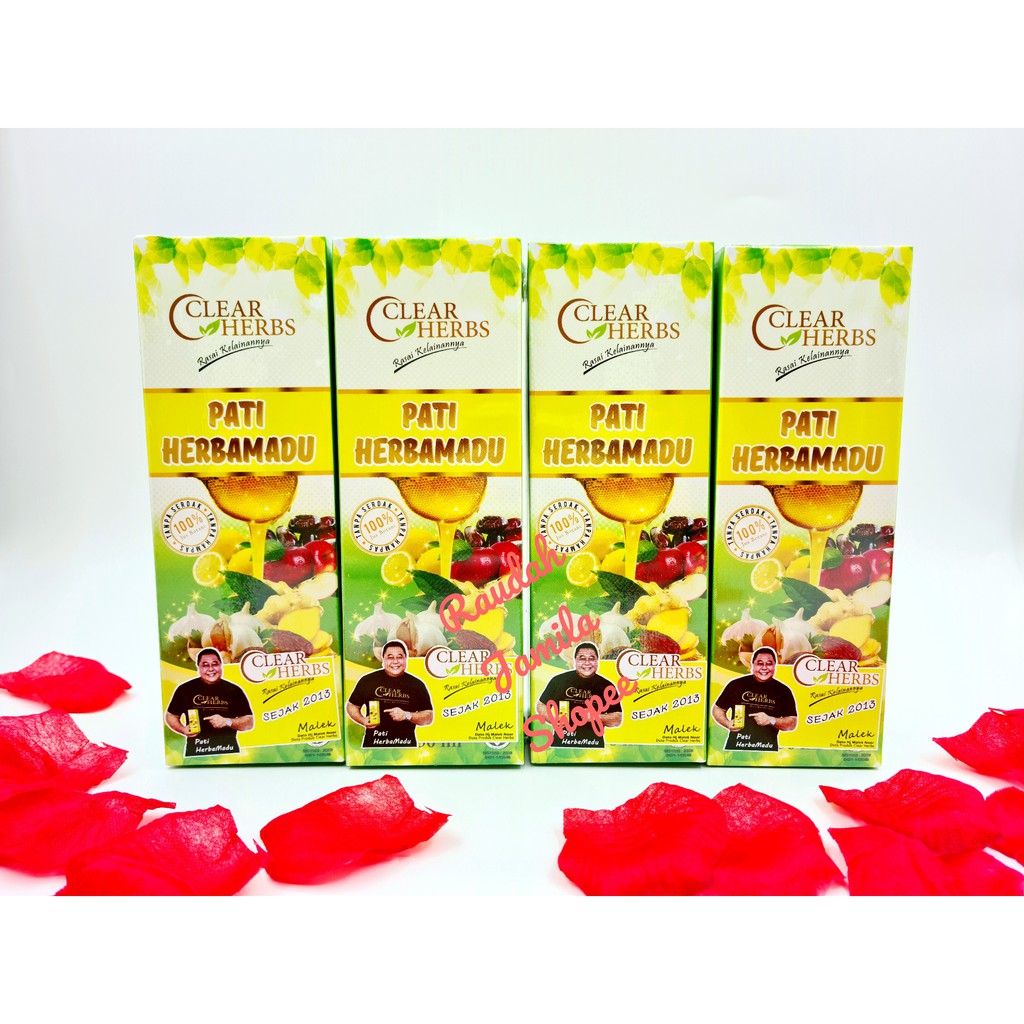 1 Hari Pos! Clear Herbs Pati Madu 250ML!! EXP 2022 ...