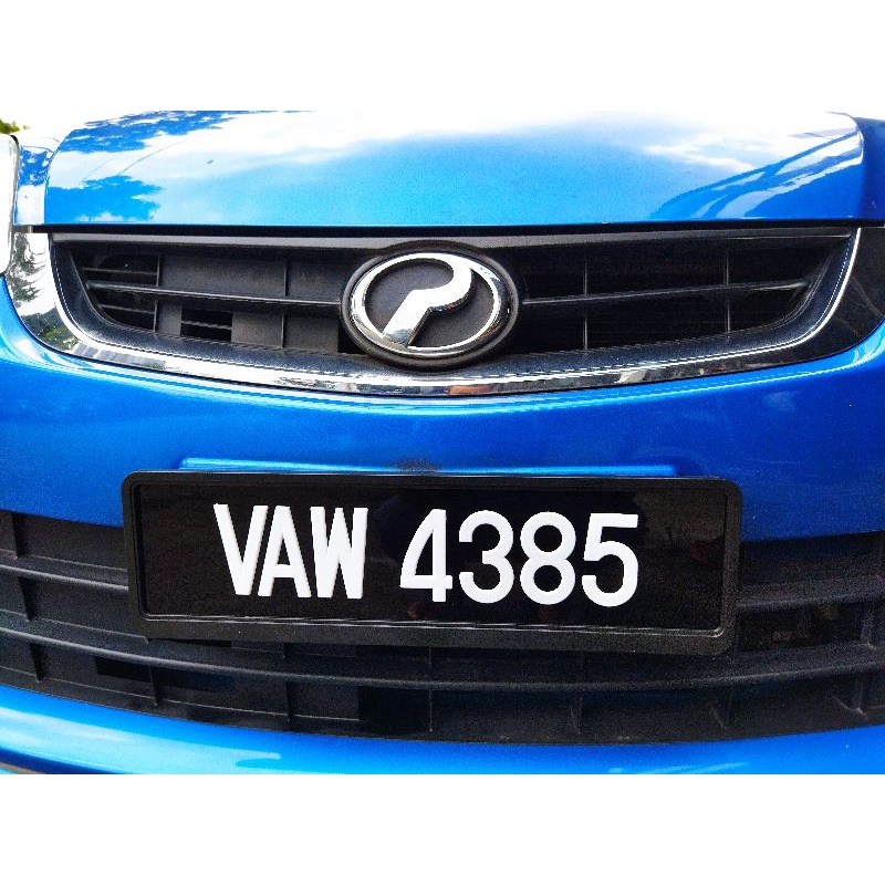 NOMBOR PLATE STANDARD KERETA | Shopee Malaysia