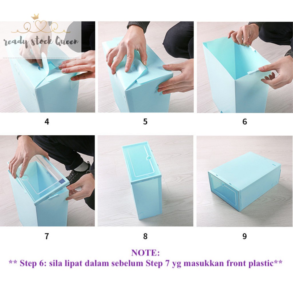 Shoe Box / Storage Box / Kotak Kasut  Shopee Malaysia