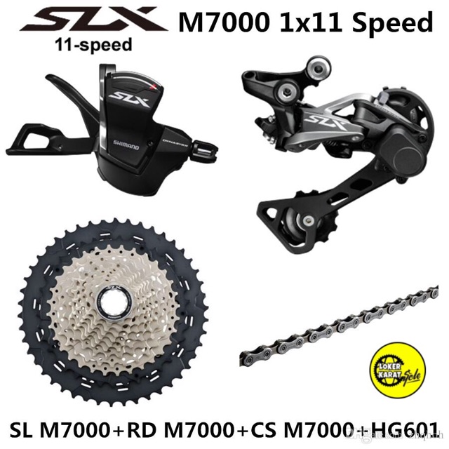 shimano slx m7000 1 x 11 transmission groupset
