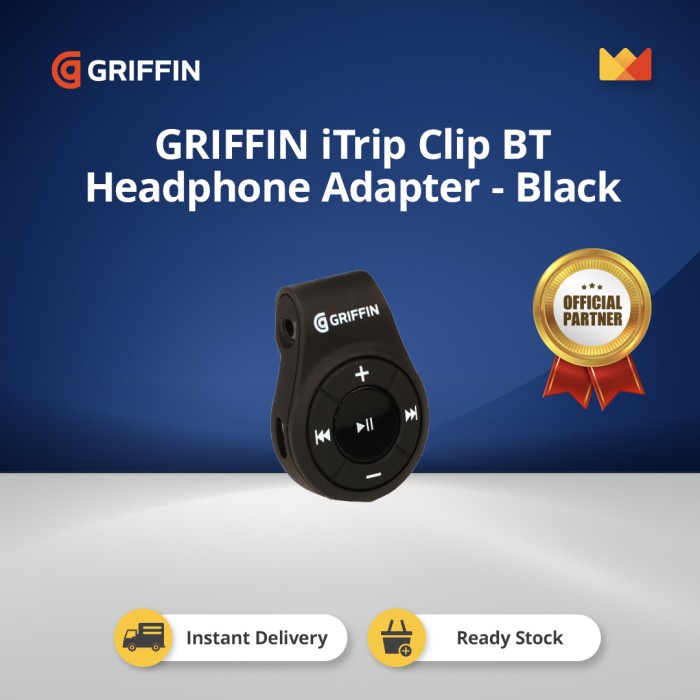 Griffin ITRIP CLIP, Bluetooth Headset ADAPTER GC42924 BLACK Shopee