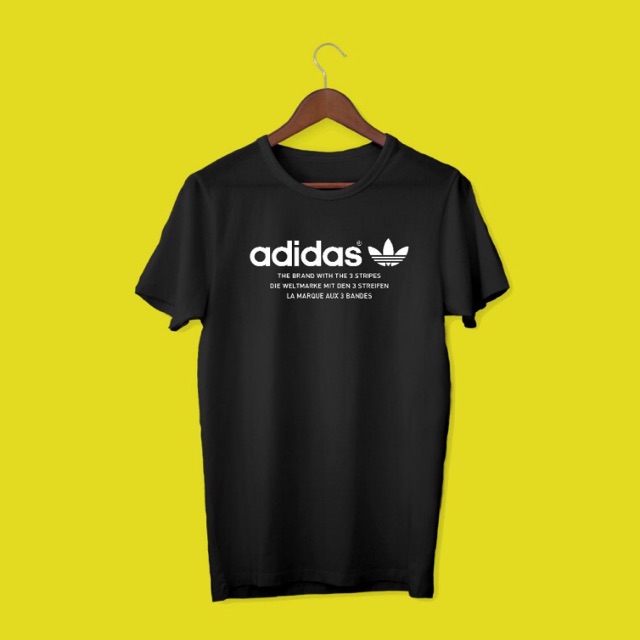 adidas shirt the brand with 3 stripes