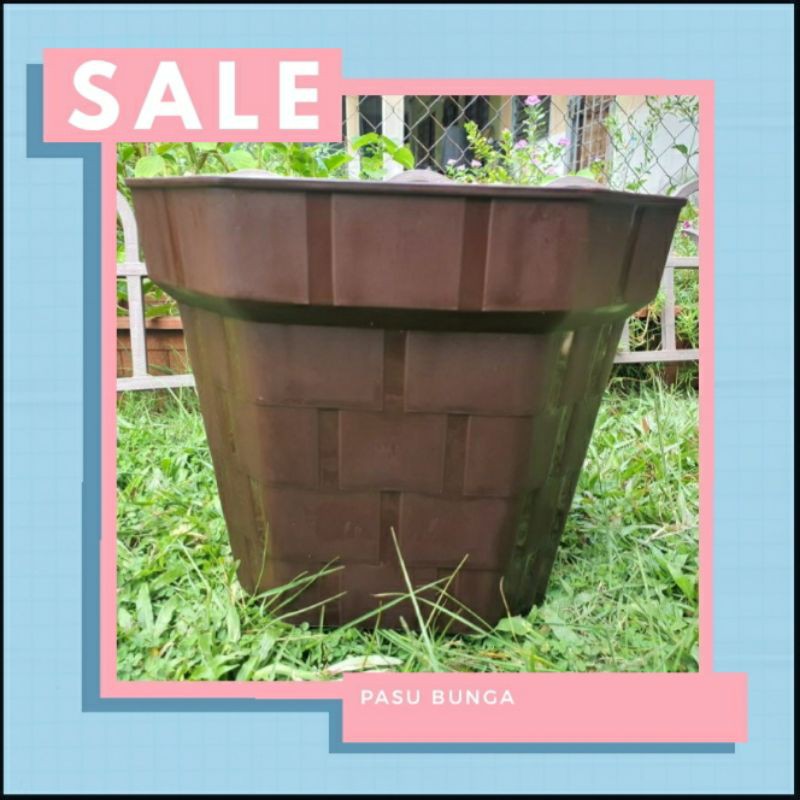 Flower pot  Pasu bunga  1pcs cantik dan besar  Shopee  Malaysia