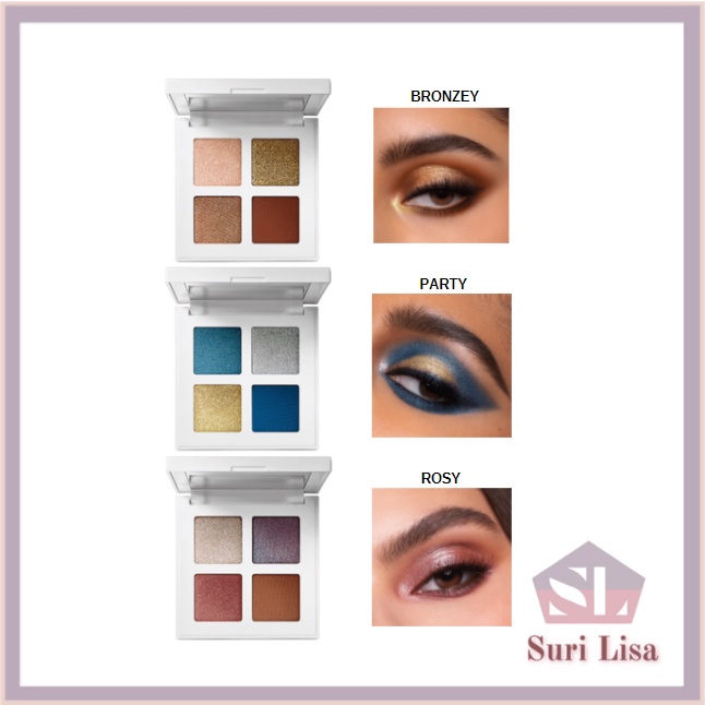 Makeup By Mario Glam Quads Eyeshadow Palette Shopee Malaysia