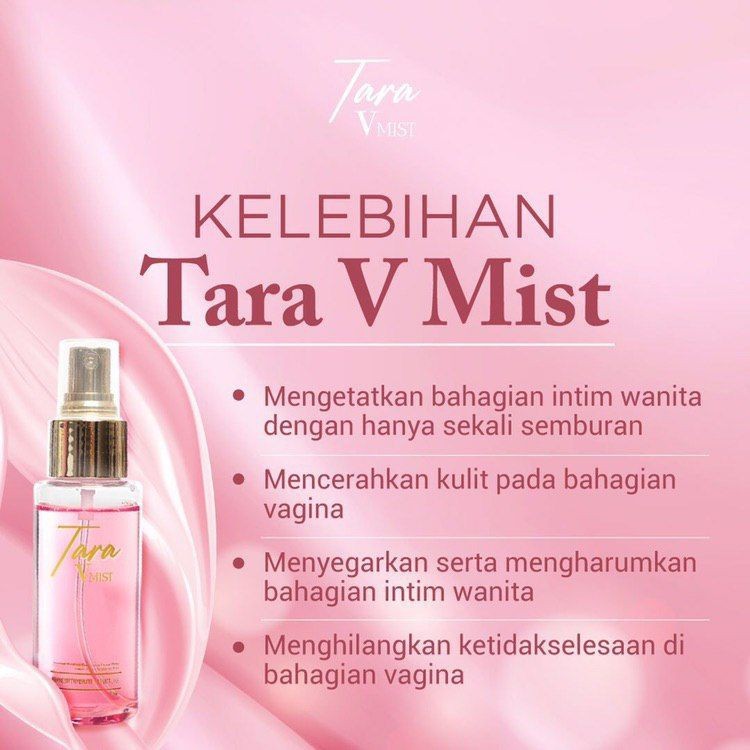 Tara V Mist Spray Miss V Ketat Macam Anak Dara 100 Lulus Kkm Taravmist Tarascrub Tarajuice Shopee Malaysia