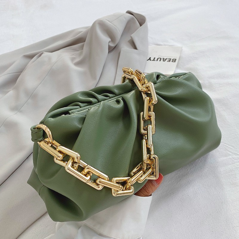 shoulder bag gold chain