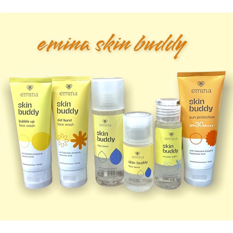 Emina Skin Buddy Series Teenage Skin Care Shopee Malaysia