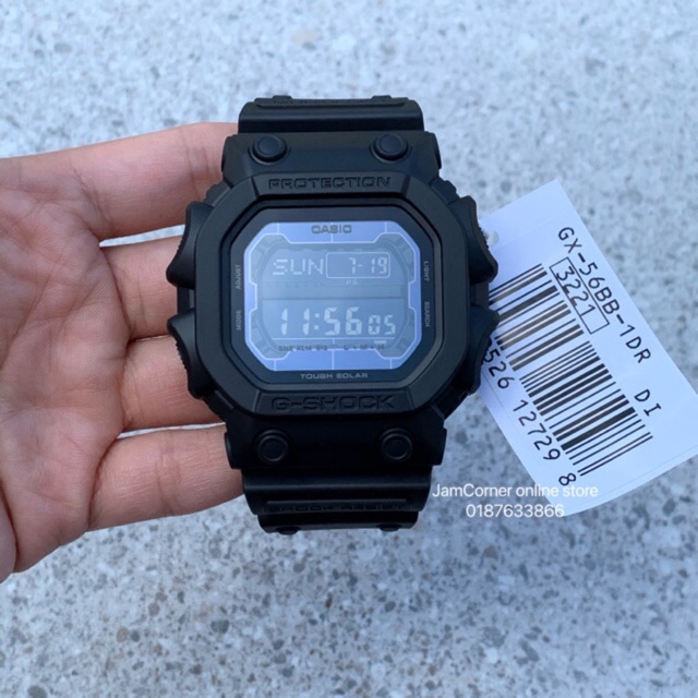 casio g shock black out