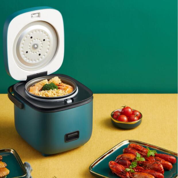 Small Kitchen Appliance Electric Automatic Rice cooker 1.2L with Anti