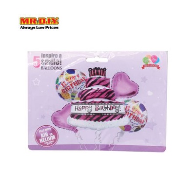 Mr Diy Foil Balloon Birthday Cake F 004 Ee Malaysia - Mr Diy Helium Balloons