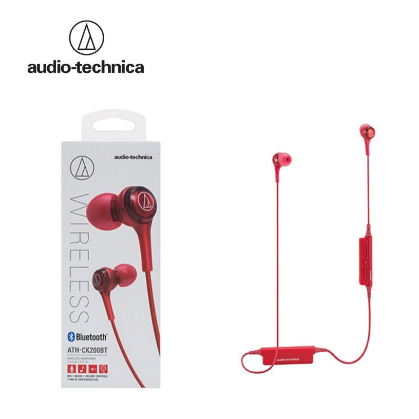 Original Audio Technica Ath Ck200bt Wireless Bluetooth Sport