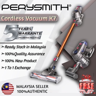 100% New 2022 Perysmith Style Model K7 Vacuum Cleaner 5 Years Warranty High Power Cordless Vacuum For Home Office