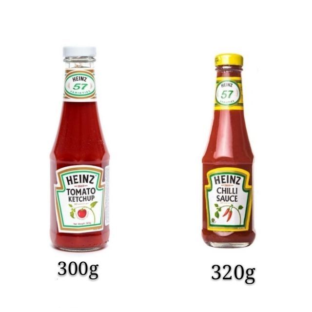 HEINZ Chilli Sauce 320g/ Tomato Ketchup 300g | Shopee Malaysia