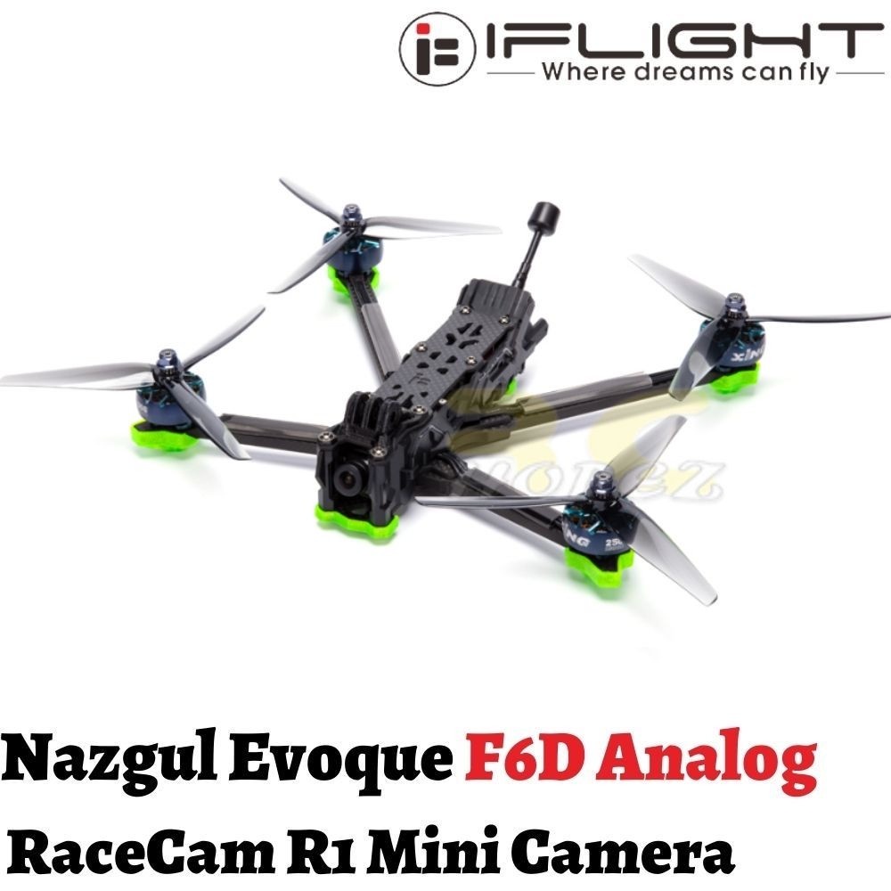 iFlight Nazgul Evoque F6D DeadCat Analog 6S 6 Inch FPV Racing Drone