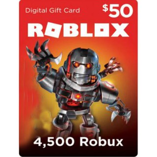 50us Roblox Gift Card Recharge Card 充值卡 Shopee Malaysia - 40 robux card