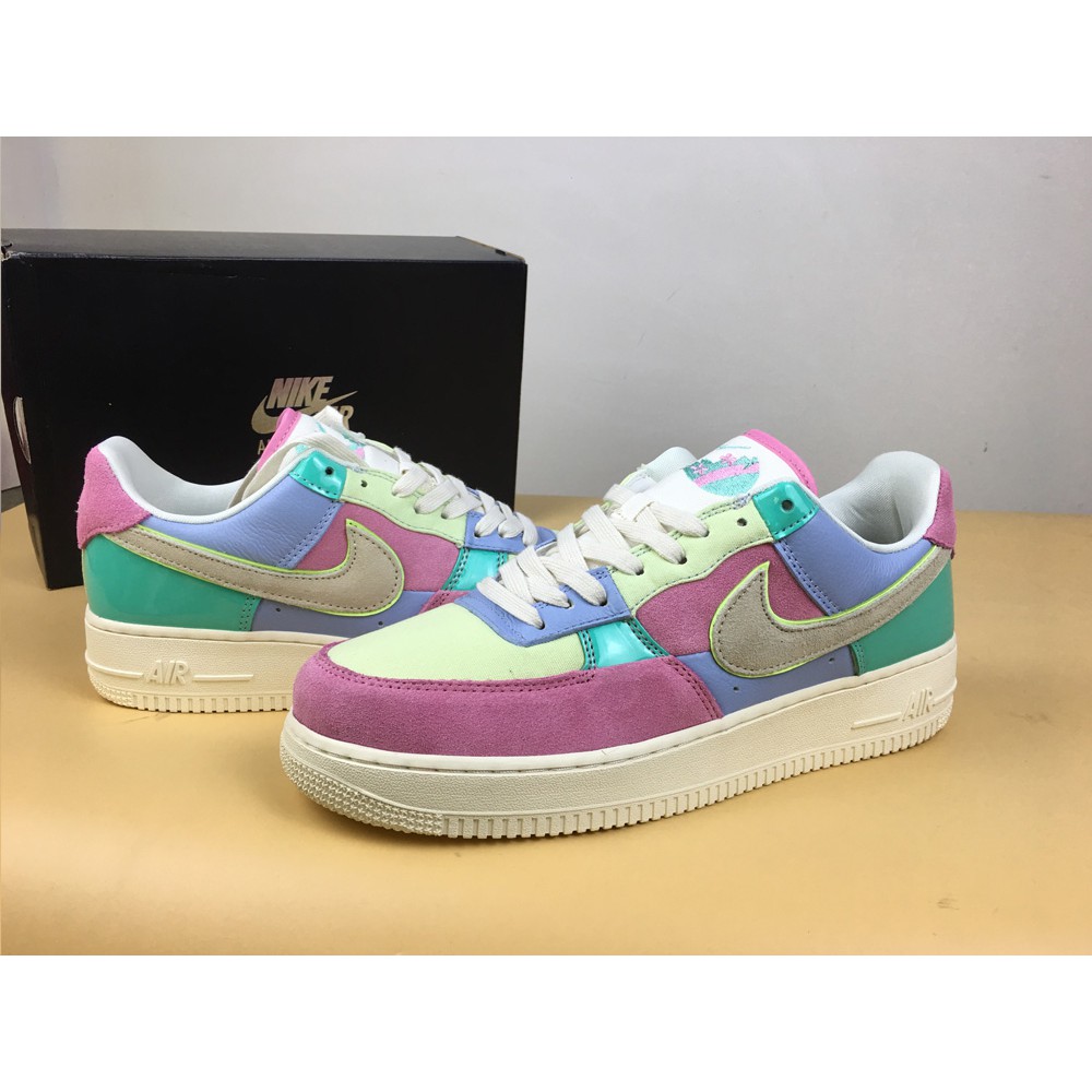Nike Air Force 1 Low Easter Egg Ice Blue/Sail/Hyper Turquoise-Barely Volt?  | Shopee Malaysia