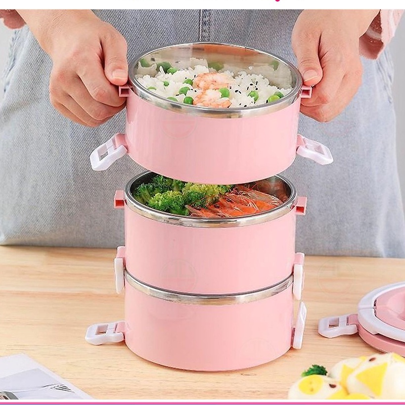 4storey Heatretaining Rice Box, Pair of Barley Rice Cages Keeping