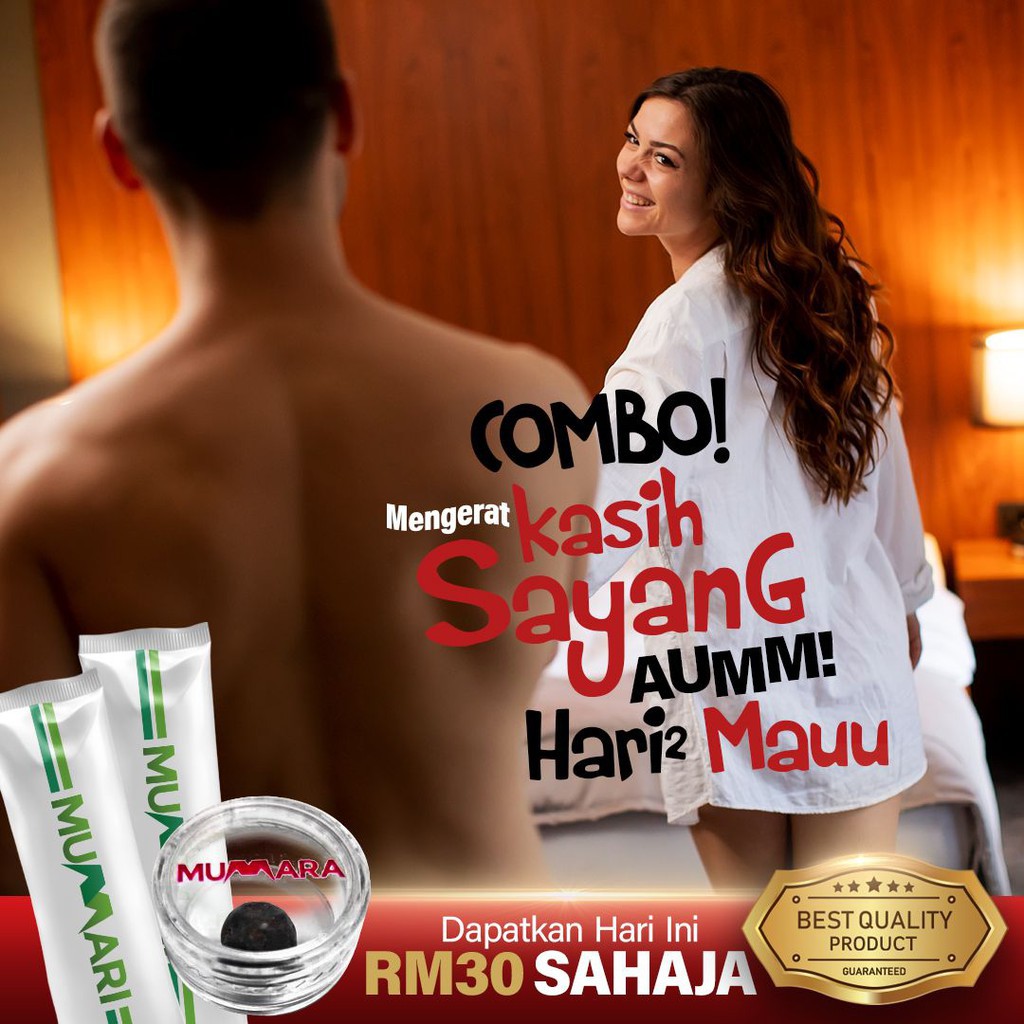 Ready Stock Combo Pasangan Bahagia Ubat Kuat Laki Perempuan Wanita Mu Mara Mu Mari