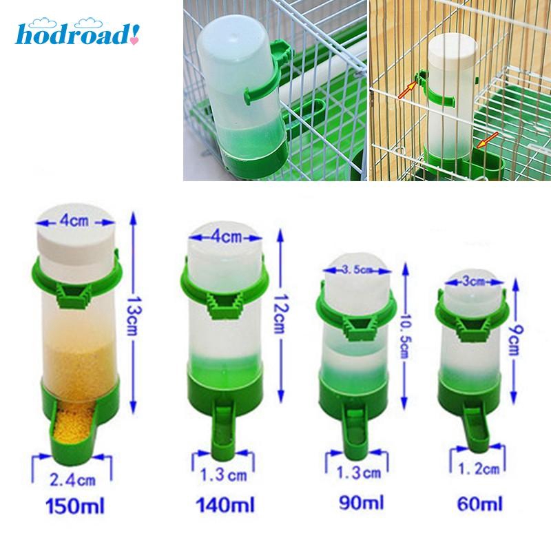 Automatic Seed Water Feeder Cage For Parrot Cockatiel Canary