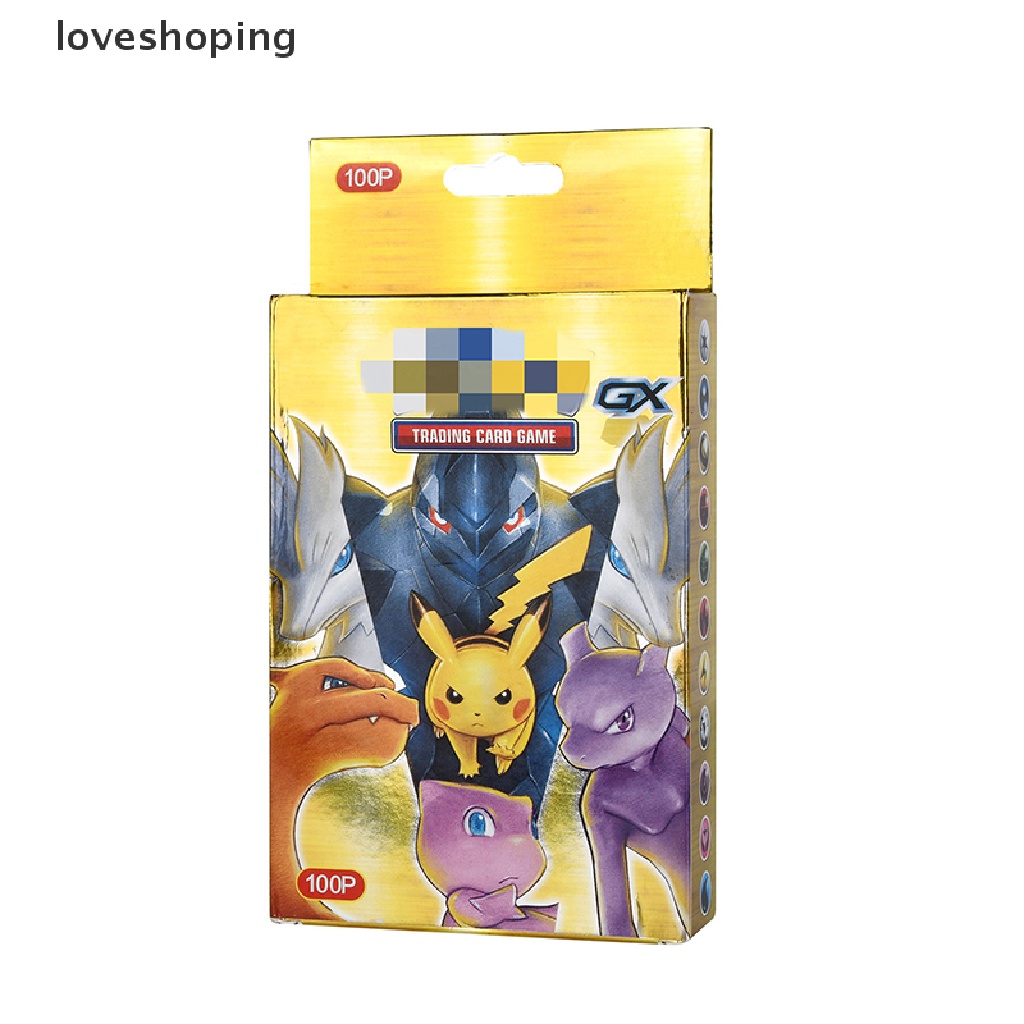 Purpose Essential 100Pcs Pokemon Cards Box Shining V Vmax Card Display Playing Game Versatile Multi