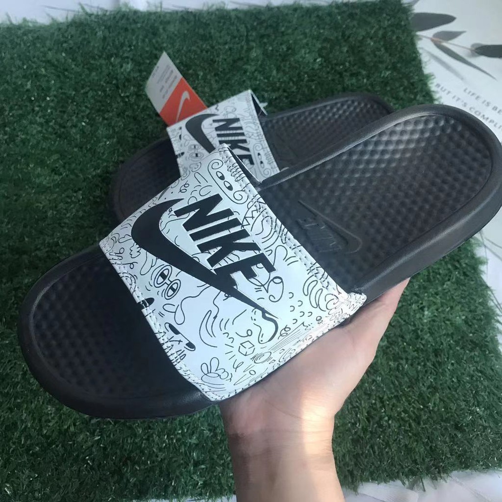 nike slides camo