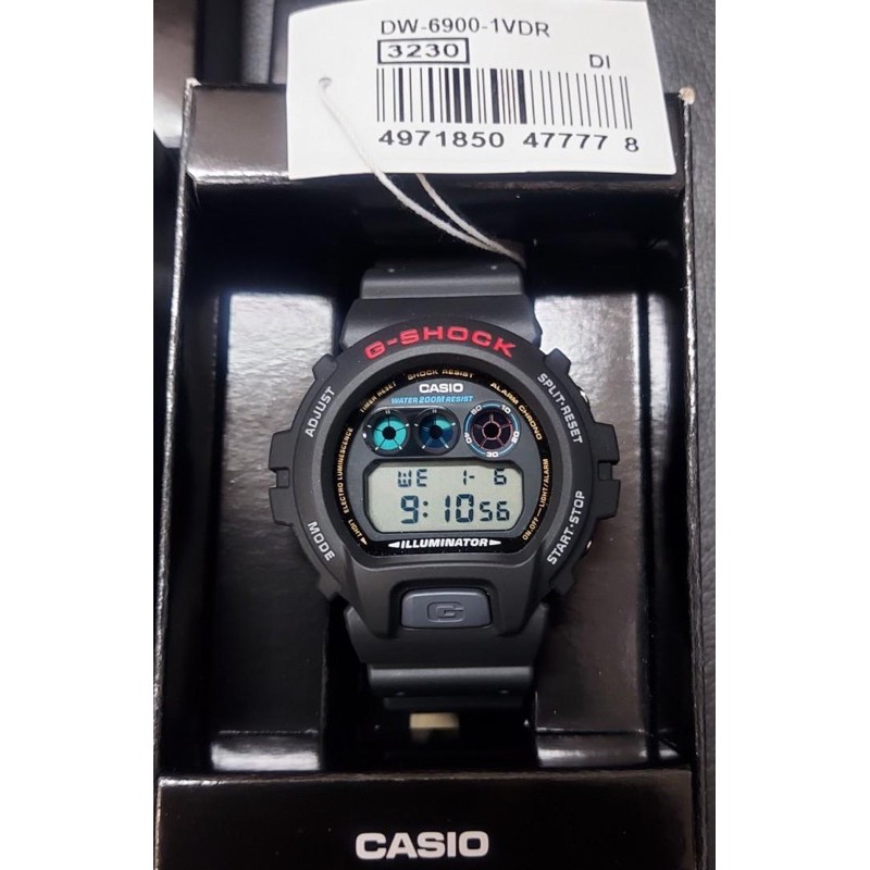 100 Original Casio G Shock Dw 6900 1v Dw 6900 Dw 6900 1vdr Dw 6900 1 Dw6900 Dw Shopee Malaysia