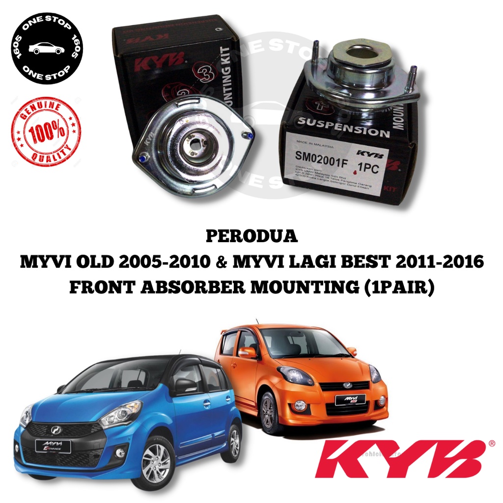 Buy Perodua Myvi Old Myvi Lagi Best 1 3 1 5 2005 2016 Viva Front Kyb Kayaba Absorber Mounting Set 1pair Seetracker Malaysia