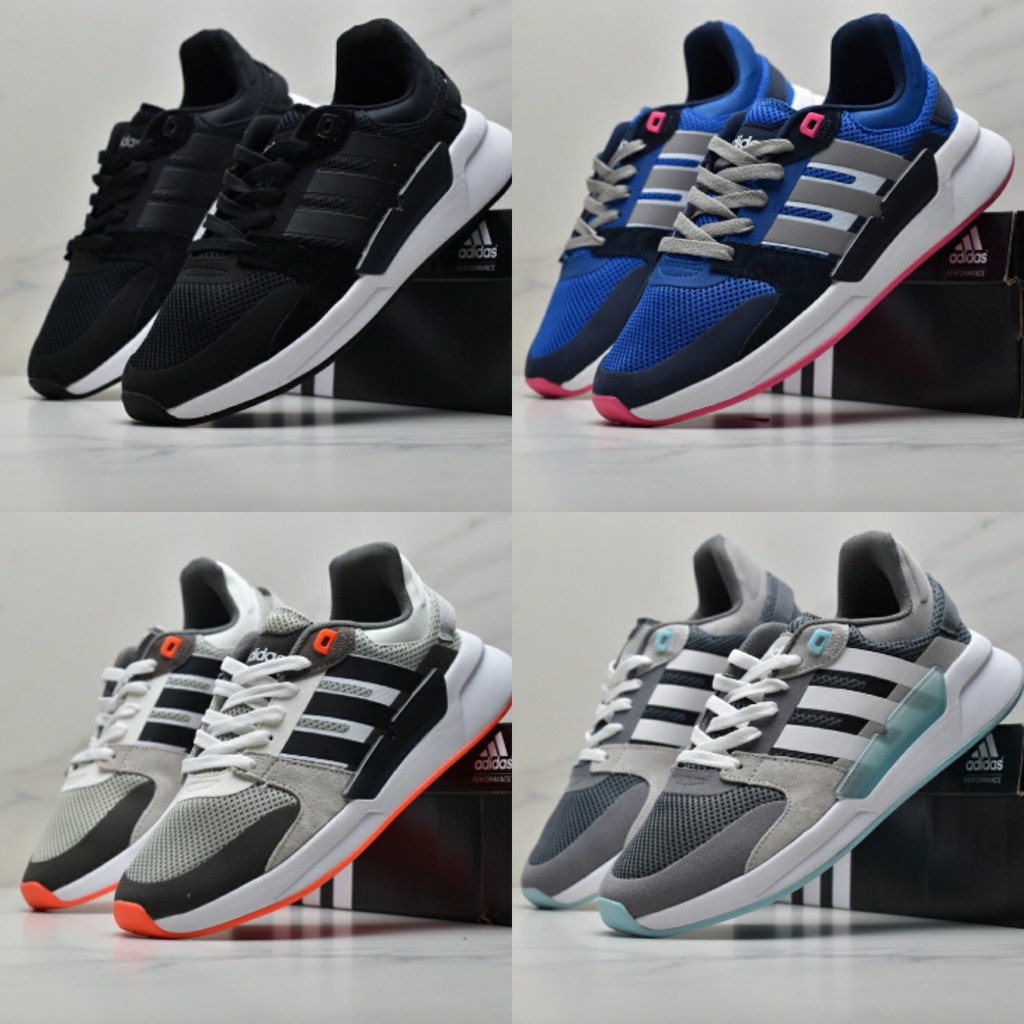 4colors Adidas Neo Run 90s Men Running Sport Shoes | Shopee Malaysia