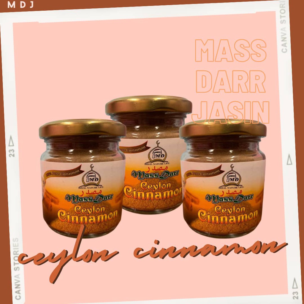 Ceylon Cinnamon Mass Darr Serbuk Kayu Manis Shopee Malaysia