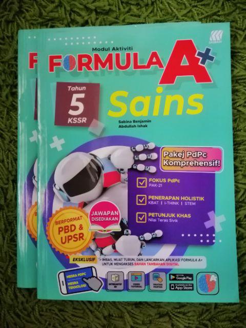 Buku Latihan: Formula A+ KSSR - Matematik Tahun 5  Shopee 