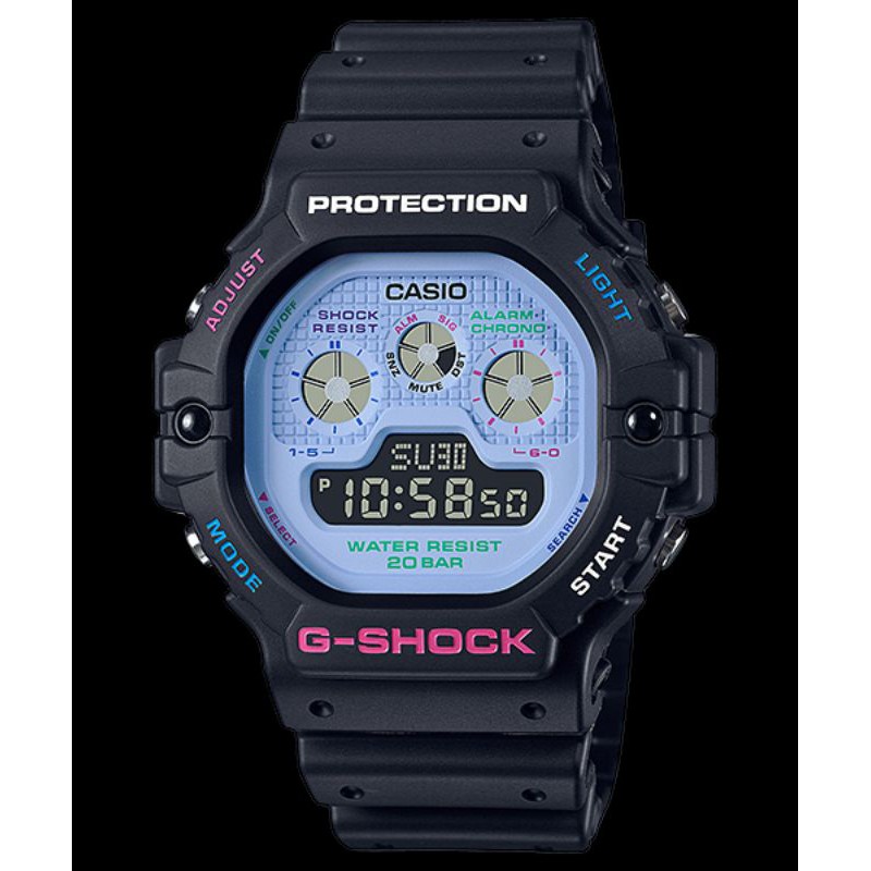 g shock tapak kucing pink