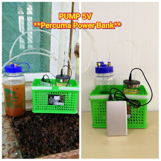 Pump Pam Madu Kelulut Power Bank Shopee Malaysia