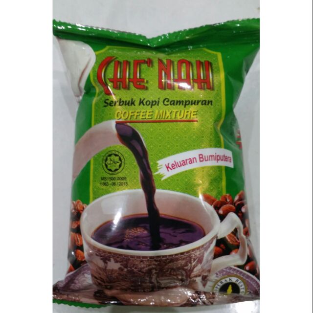 Kopi Che Nah sedap pekat 200grm (Hijau) | Shopee Malaysia