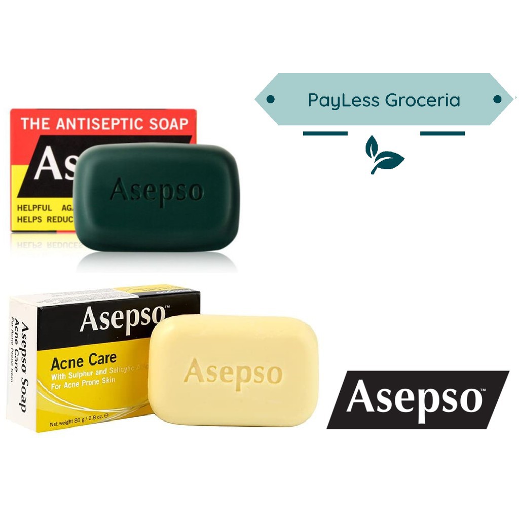 Asepso Antiseptic Soap / Acne Care Bar Soap 80g Shopee Malaysia