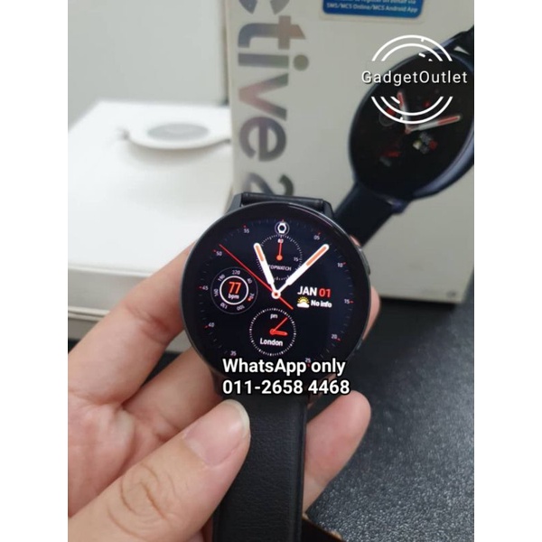 Samsung Galaxy Watch Active 2 Stainless Steel 44mm Shopee Malaysia