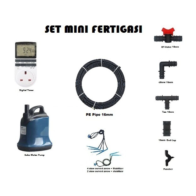 Set Mini Fertigasi Mudah Pasang Shopee Malaysia Set Mini Fertigasi Mudah Pasang Shopee Malaysia