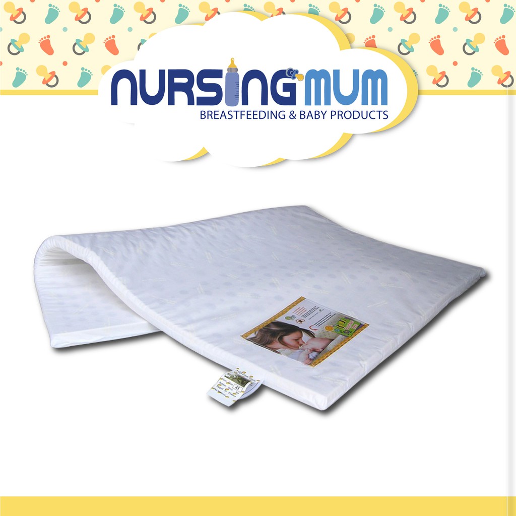 Bumble Bee Latex Playpen Mattress 28x41x2 with Fitted Playpen Sheet 5