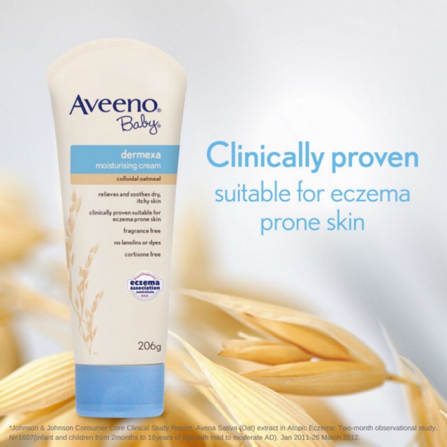 aveeno dermexa moisturizing cream