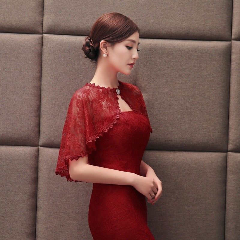 Bridal Lace Shrug Bolero Capes Tops Shawl Capelet Tippet Tutu Tulle Wedding Chic
