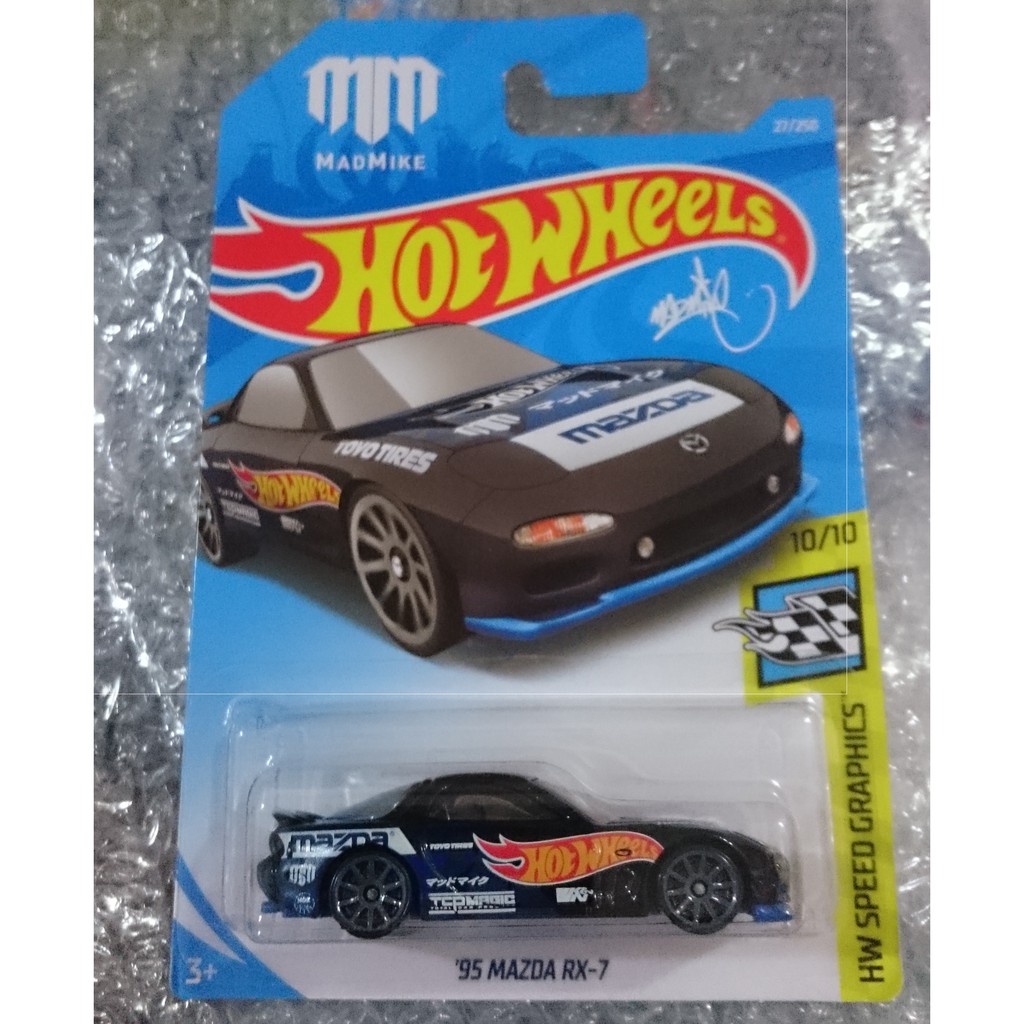 mad mike hot wheels rx7