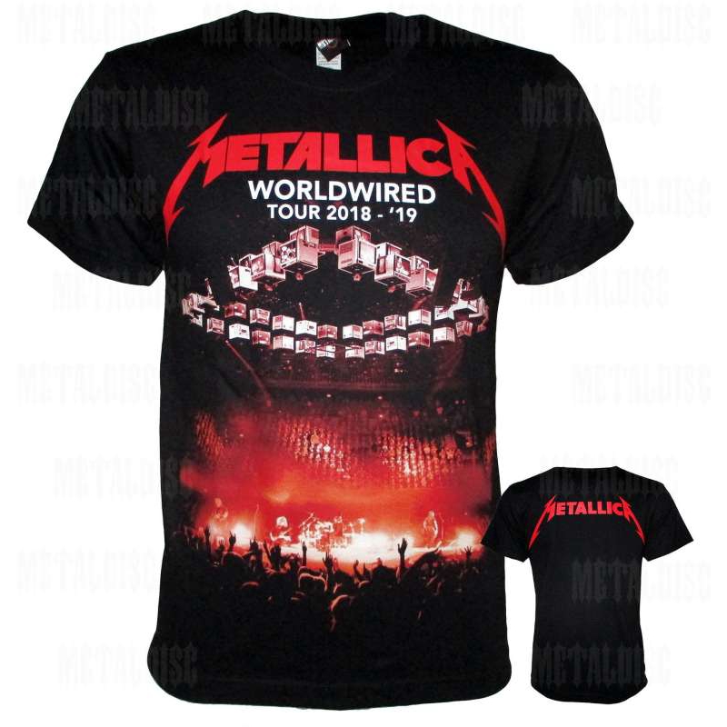 metallica tour shirts 2018