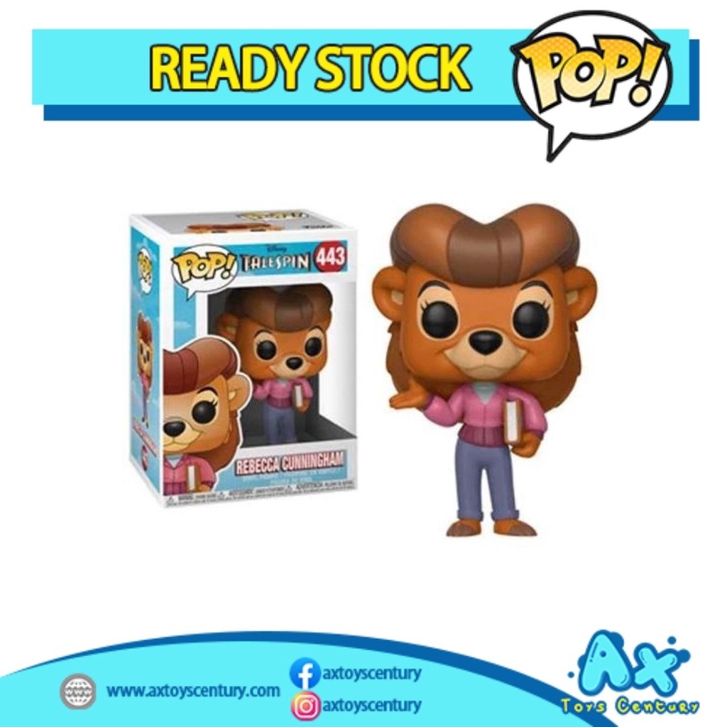 Funko Pop! Talespin - Rebecca Cunningham #443 100% Genuine