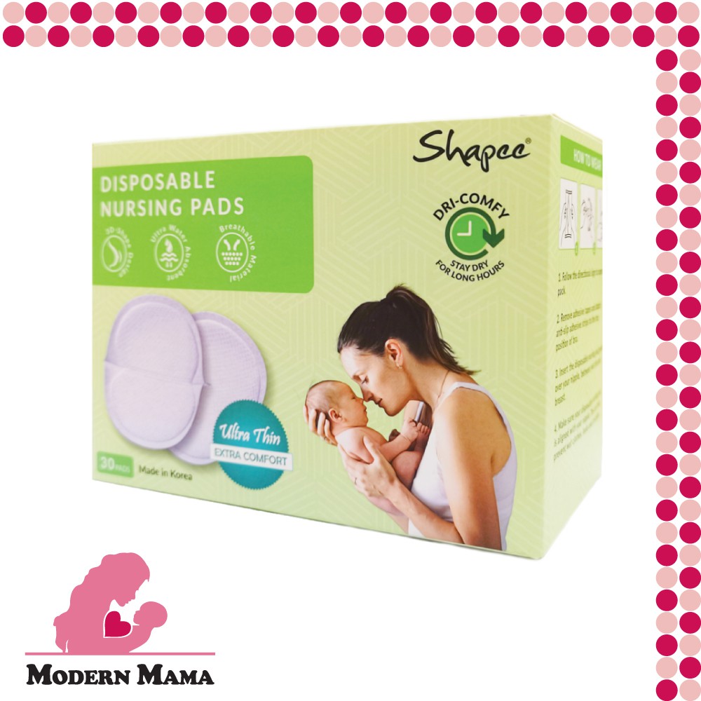 SHAPEE Disposable Nursing / Breast Pad ( 30pcs / 60pcs ) Shopee Malaysia