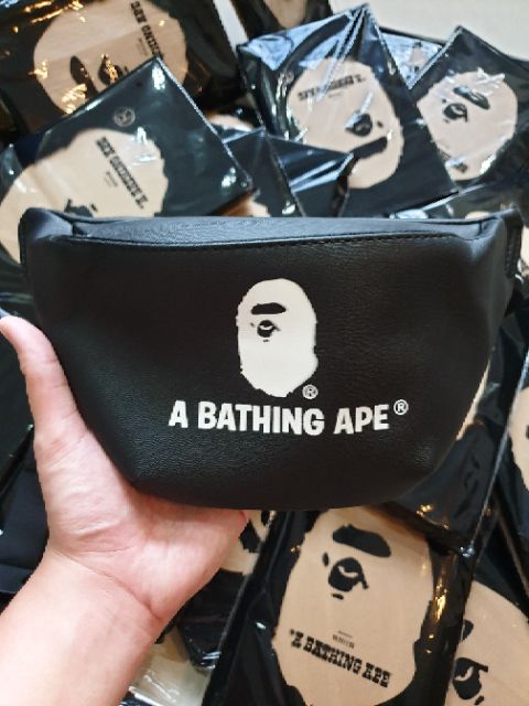 bape waist bag ss19 original