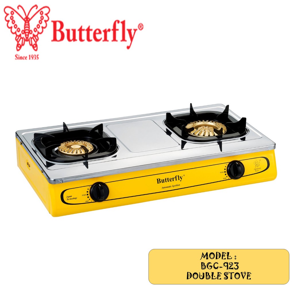 Butterfly S S Double Stove Bgc 923 Shopee Malaysia